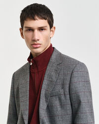 Kostuumblazer met ruiten