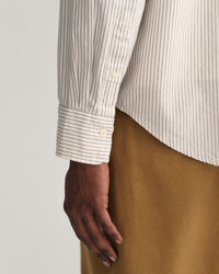 Chemise relaxed fit en coton Oxford &agrave; rayures Archive