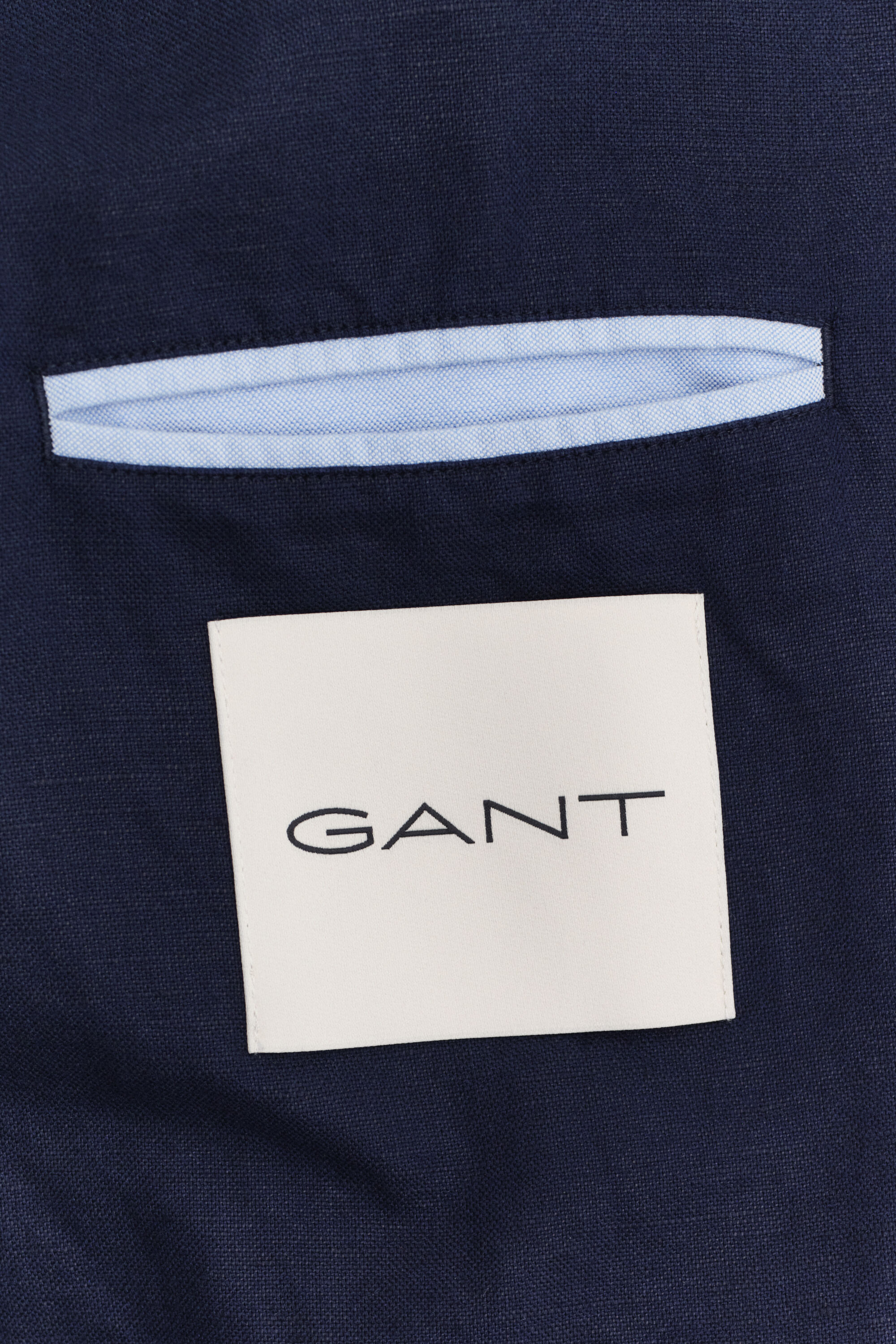 Kostuumjasje van een getextureerde katoenmix