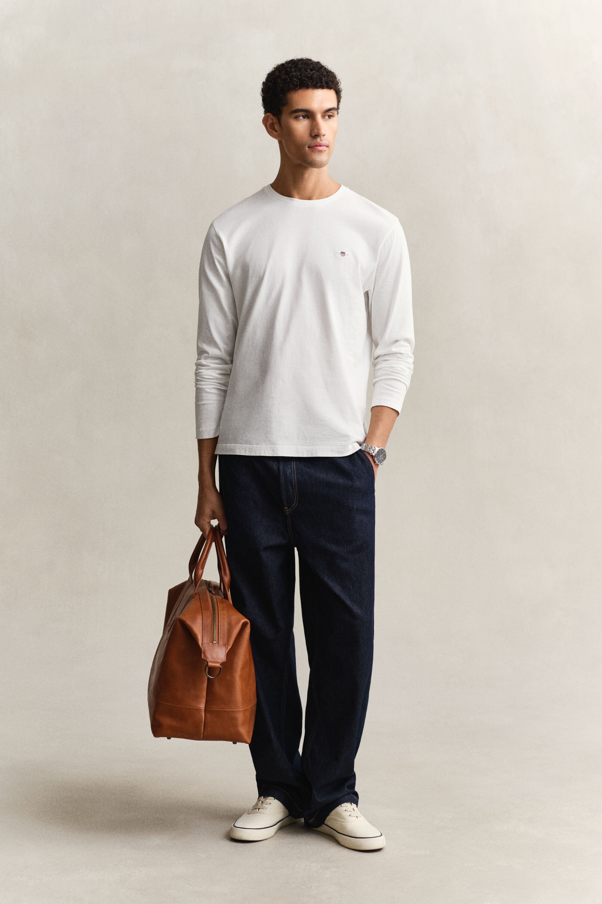 Shield T-shirt met lange mouwen