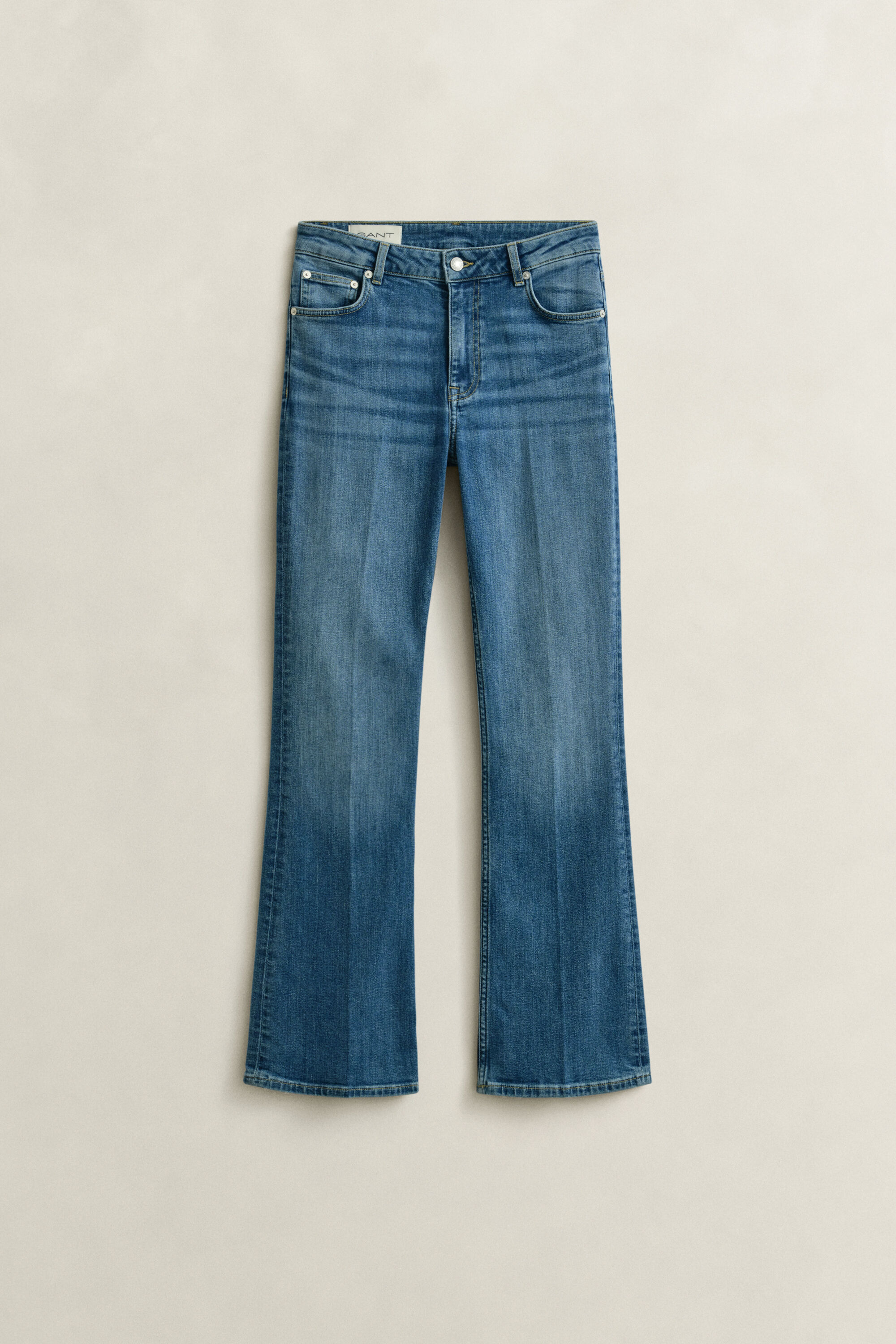 Jean stretch coupe slim évasé