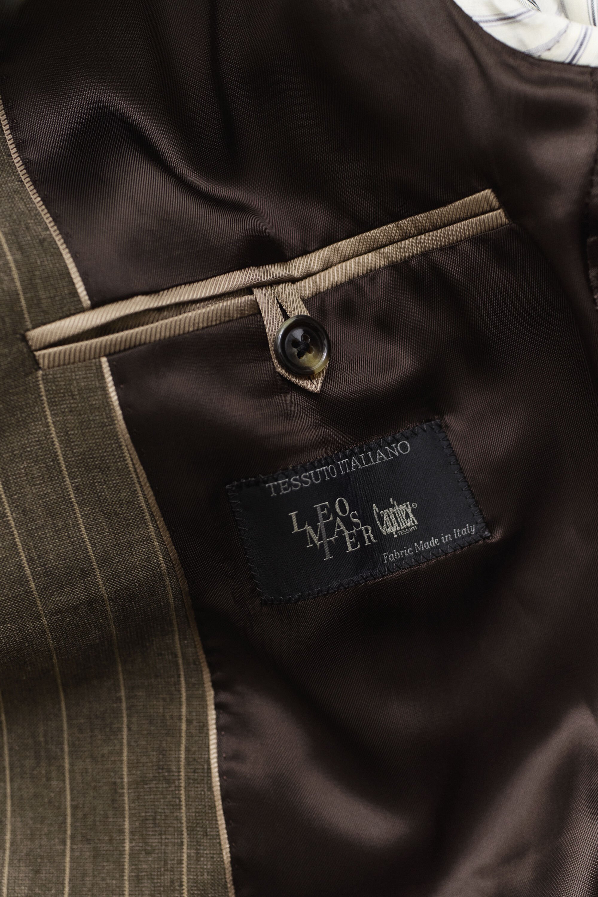 Veste de costume à rayures tennis