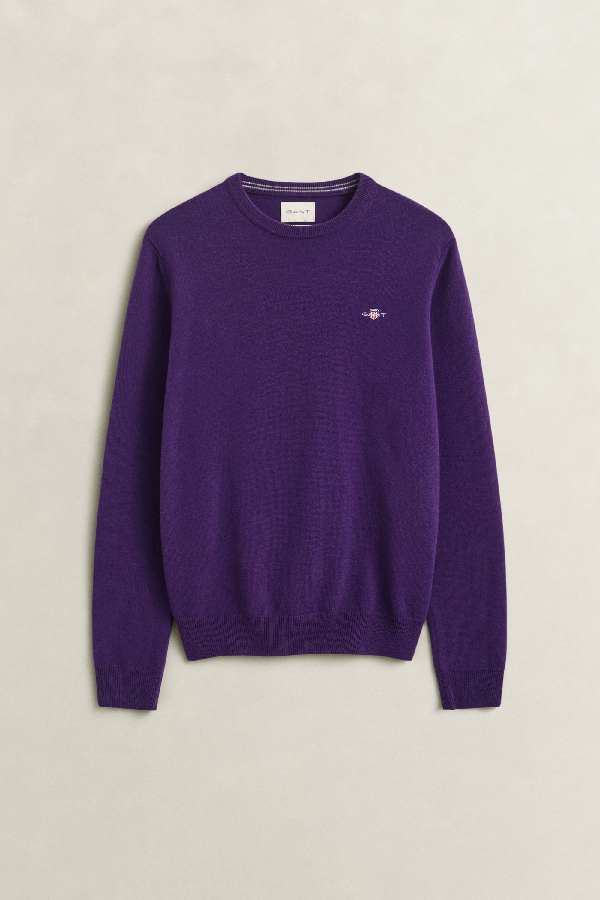 Pull col rond en laine d’agneau