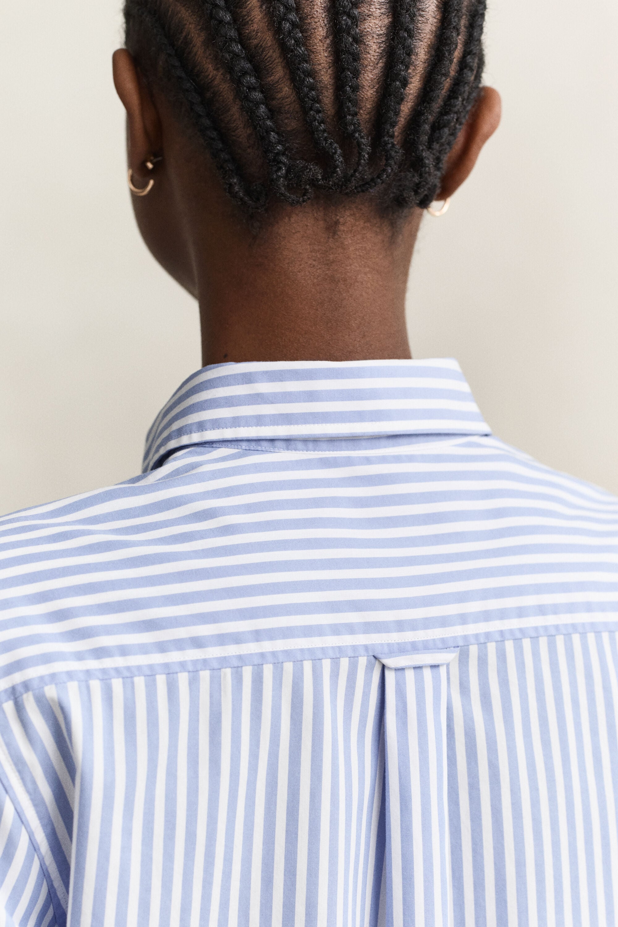 Regular Fit Classic gestreept overhemd van poplin