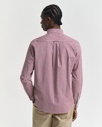 Regular Fit Classic hemd met Gingham-ruitje van poplin
