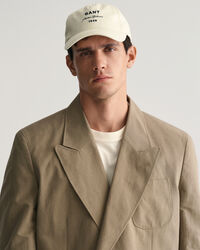 Oversized Safari kostuumblazer met dubbele knopenrij