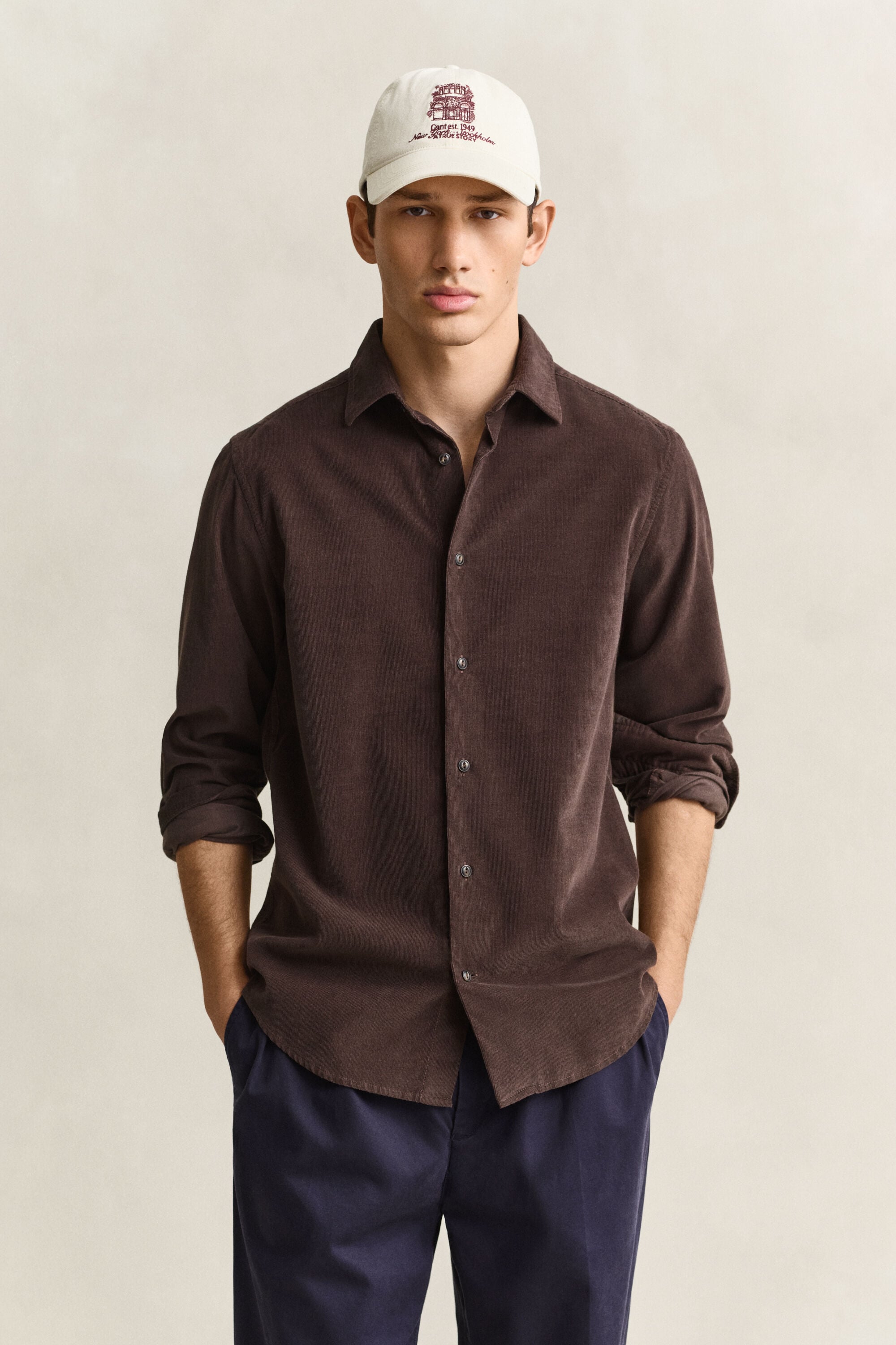 Corduroy overhemd