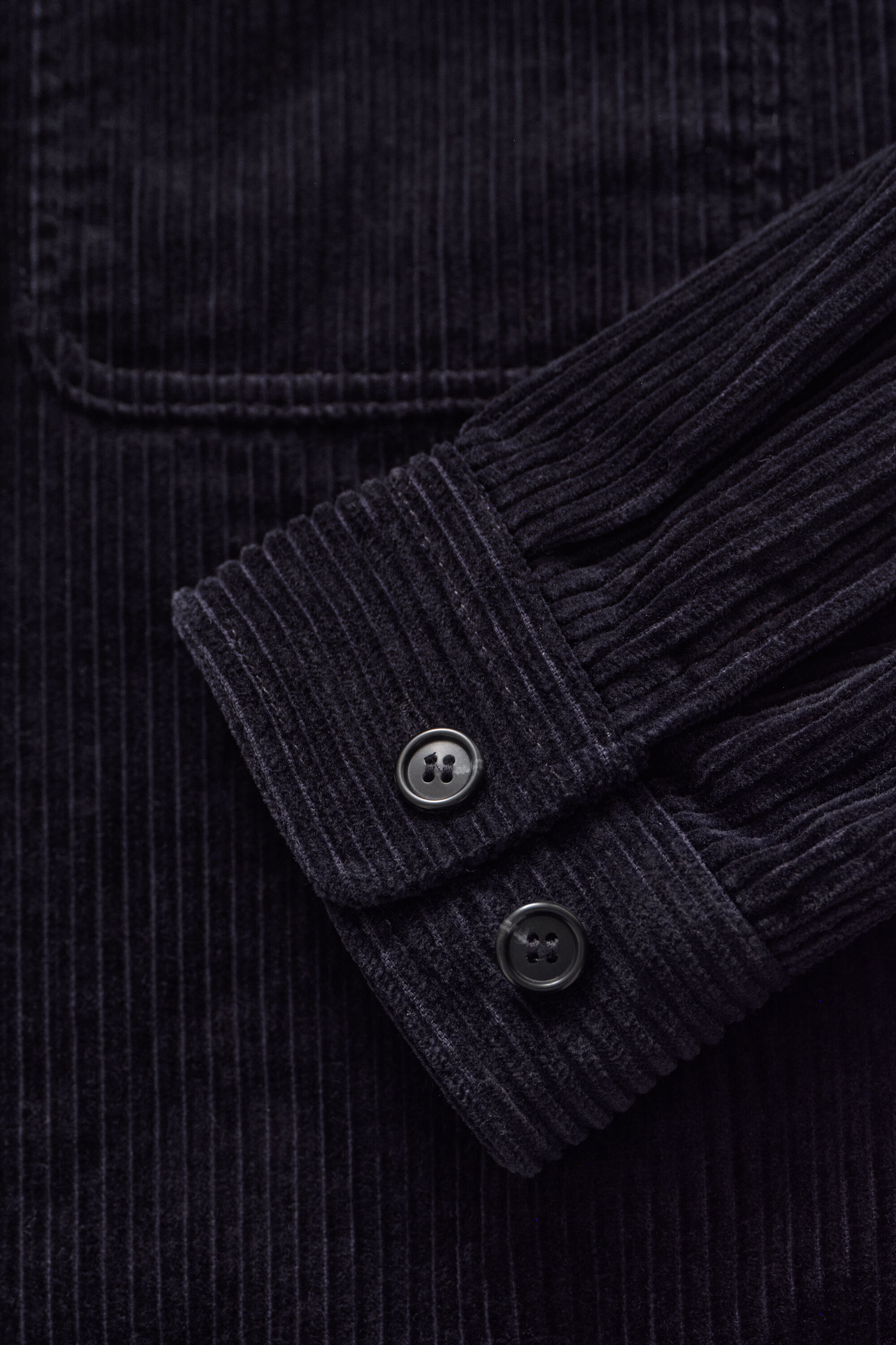 Corduroy overshirt