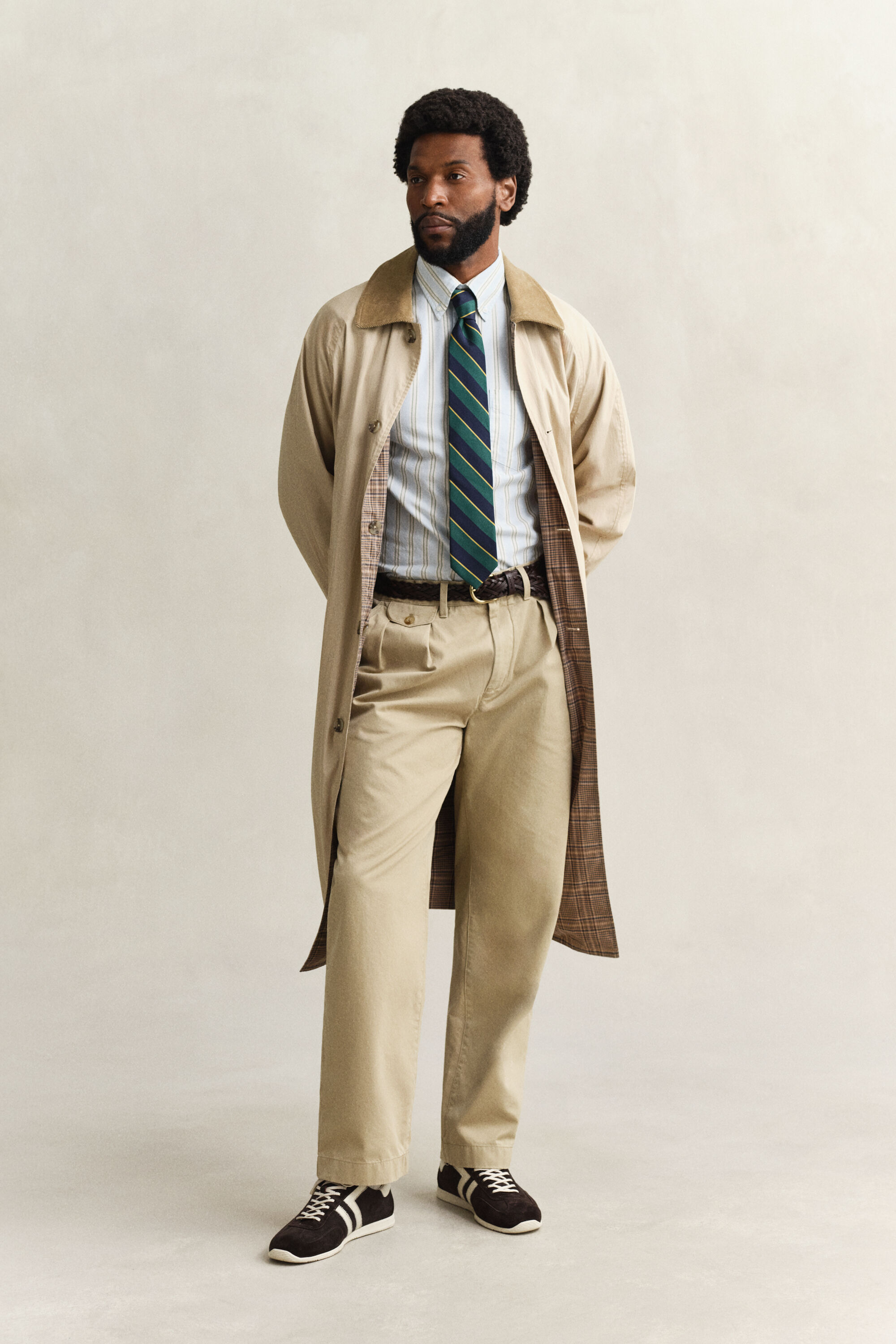 Archive Oxford-overhemd met strepen