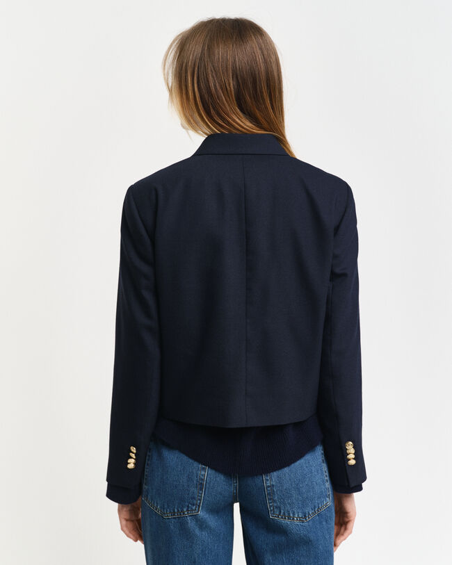 Relaxed Fit cropped Club blazer