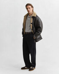 Regular Fit Shield piqué poloshirt