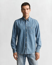 Chemise coupe regular en denim