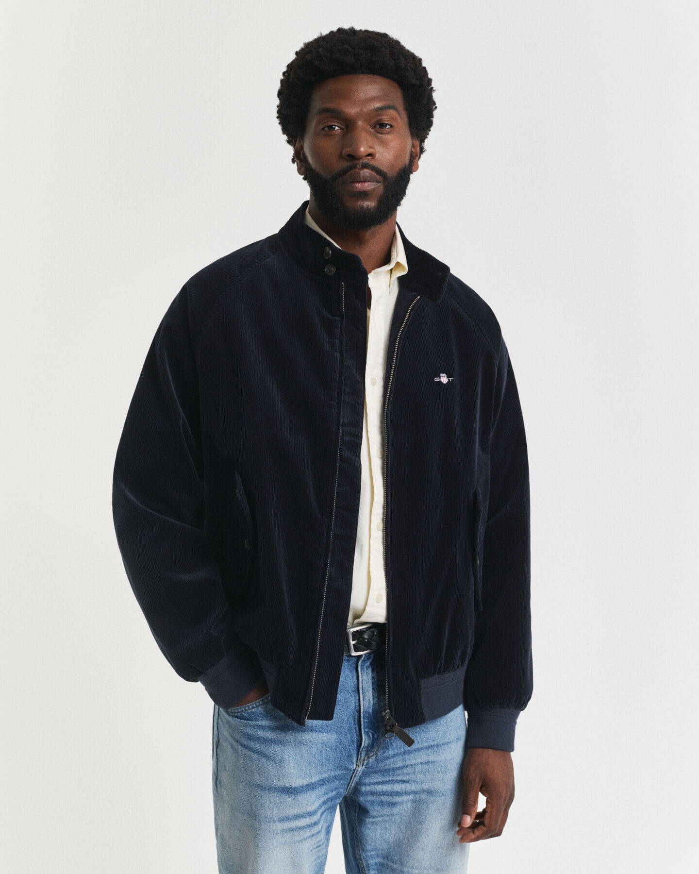 Veste en velours côtelé Harrington