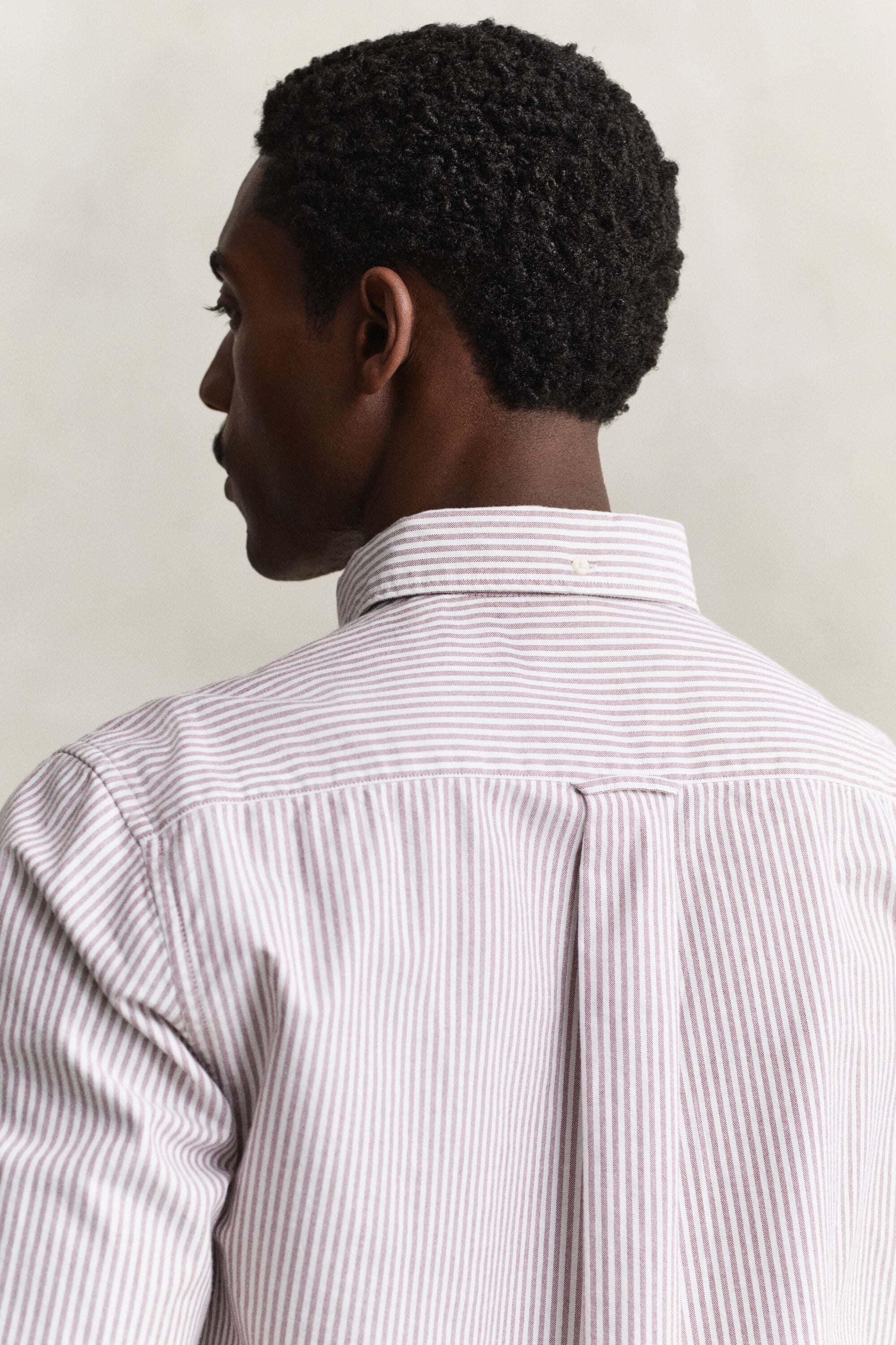 Classic Regular gestreept Oxford-hemd