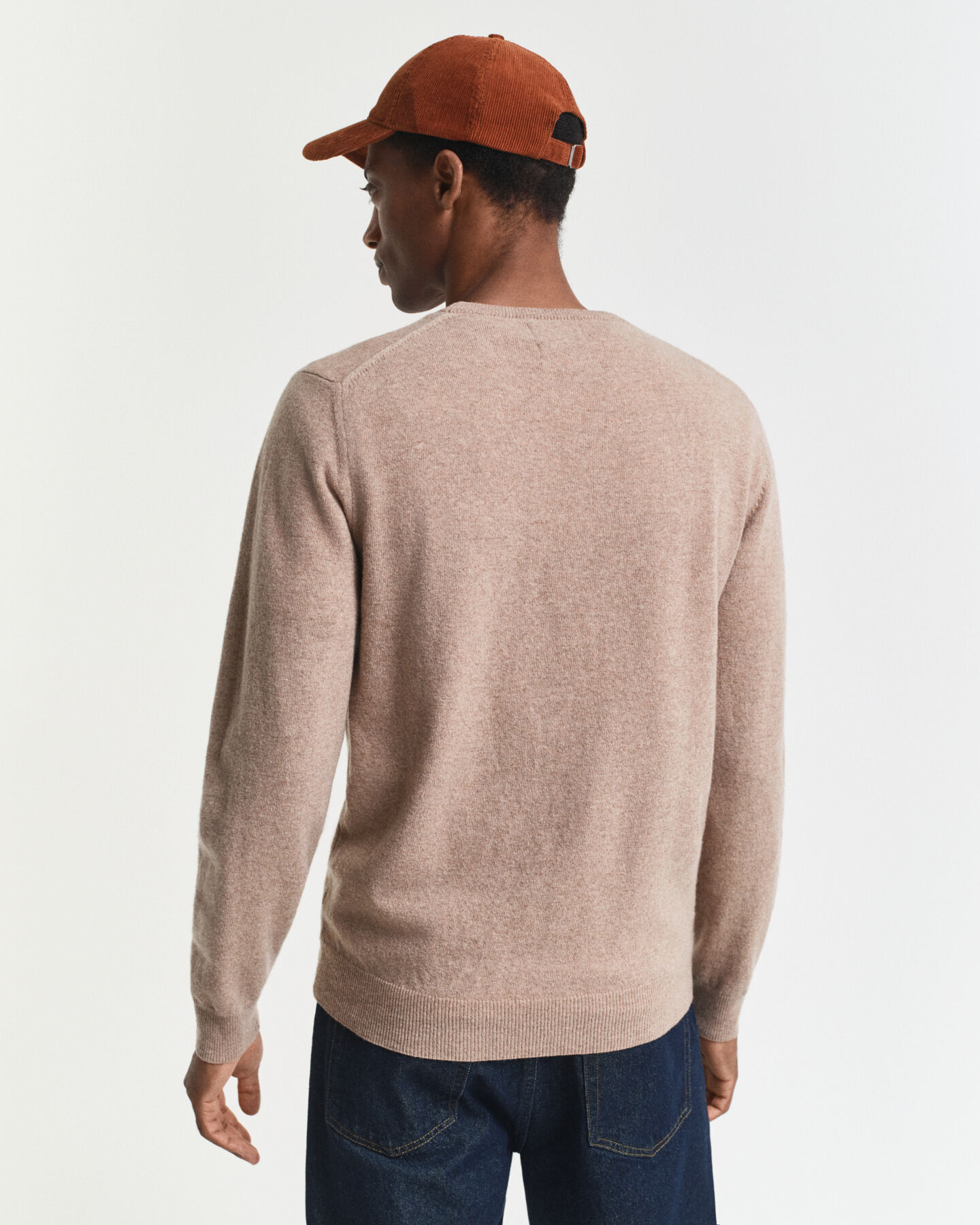 Pull col rond en laine d'agneau ultrafine