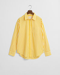 Relaxed Fit Classic overhemd van poplin met strepen