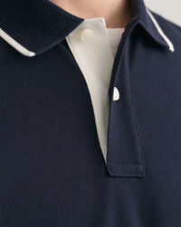 Polo en coton piqu&eacute;