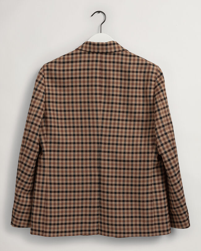 Regular Fit Check Blazer