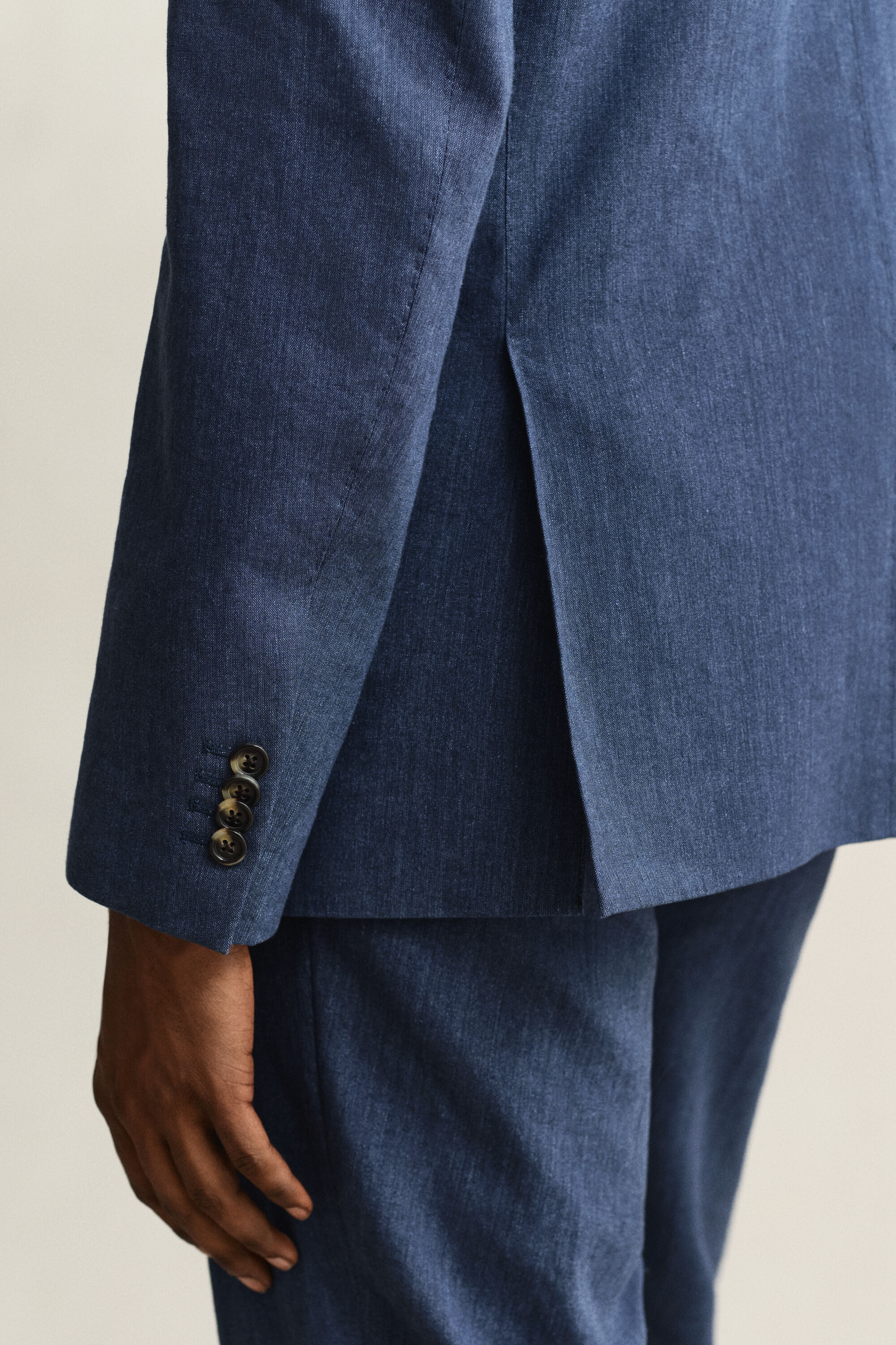 Kostuumjasje van linnenmix