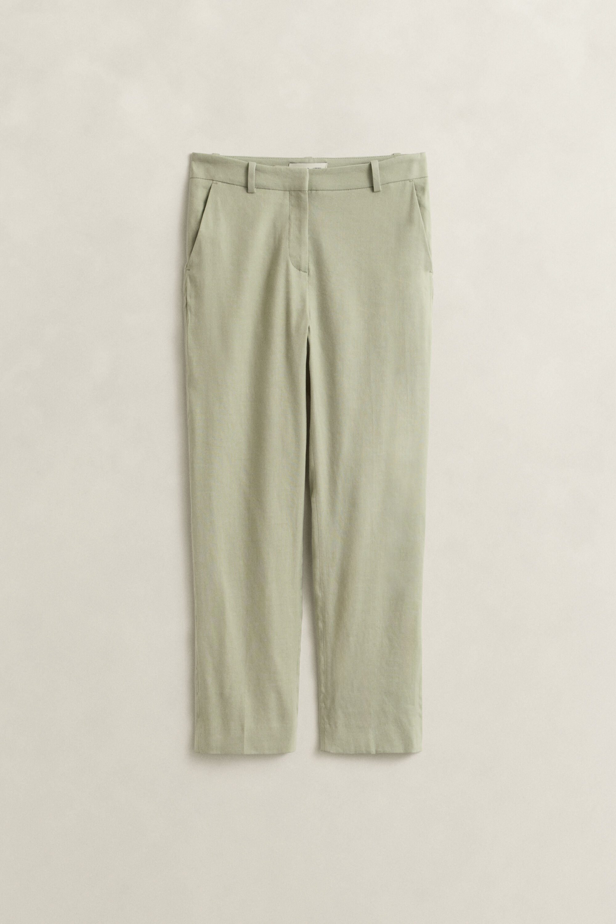 Pantalon habillé en lin stretch