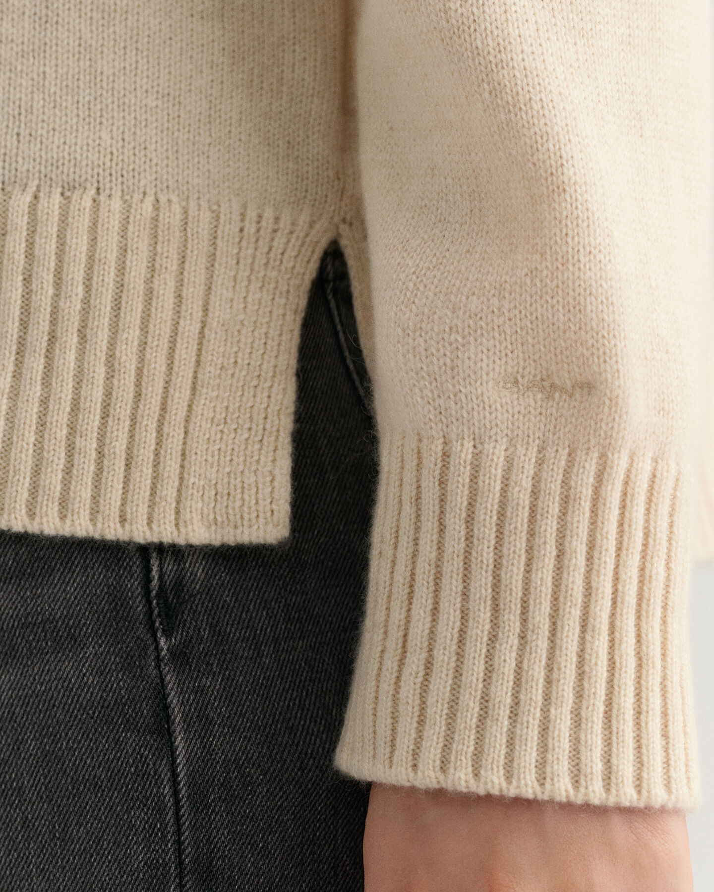 Pull ras du cou en cachemire