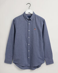 Chemise regular fit en coton Oxford Banner Shield