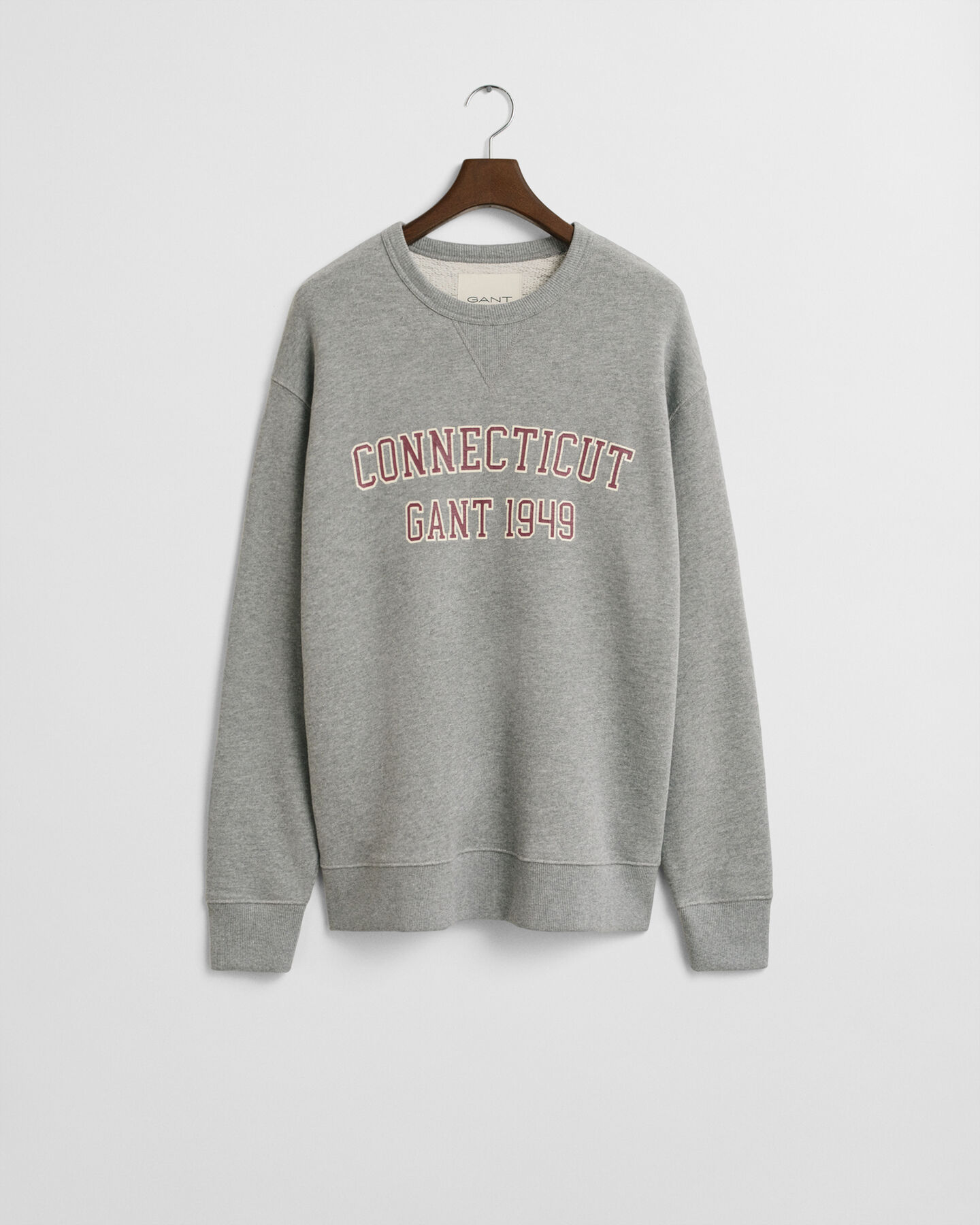Sweat-shirt col rond logo universitaire