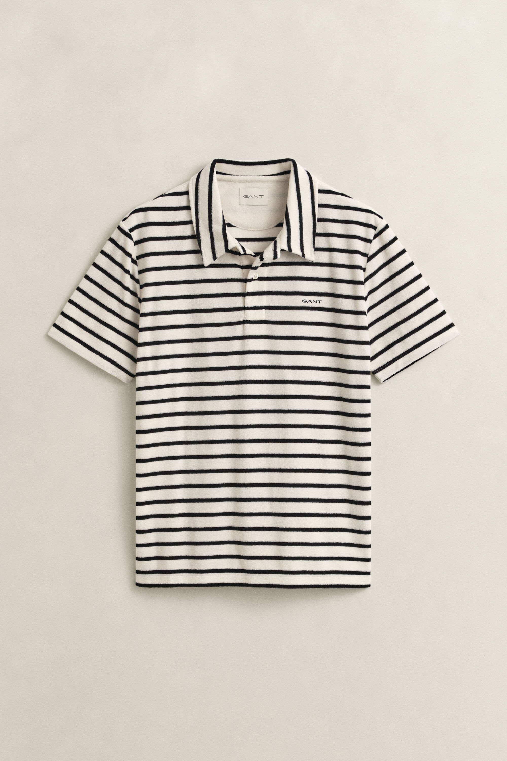 Poloshirt van badstof