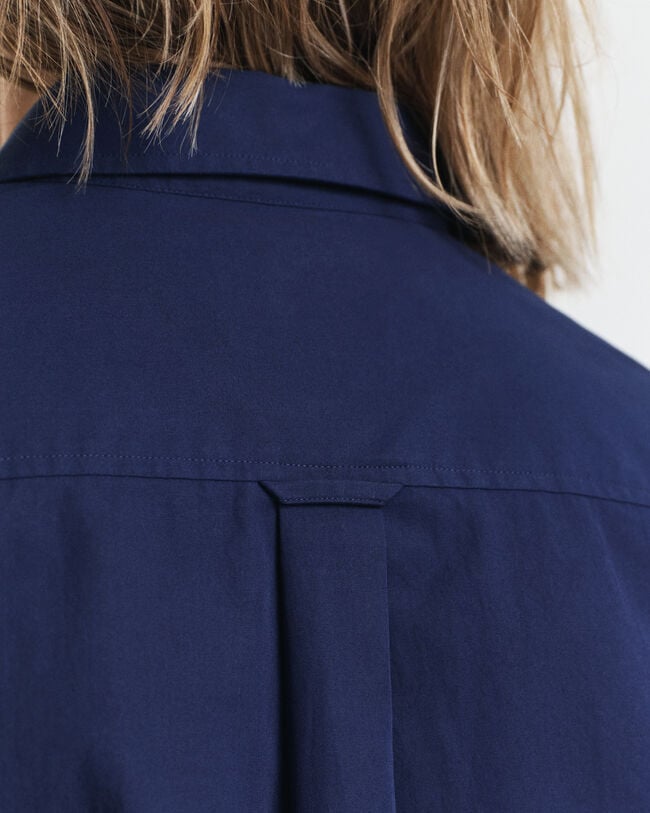 Chemise coupe regular en popeline classique