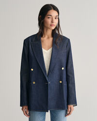 Veste regular fit en denim Club Blazer