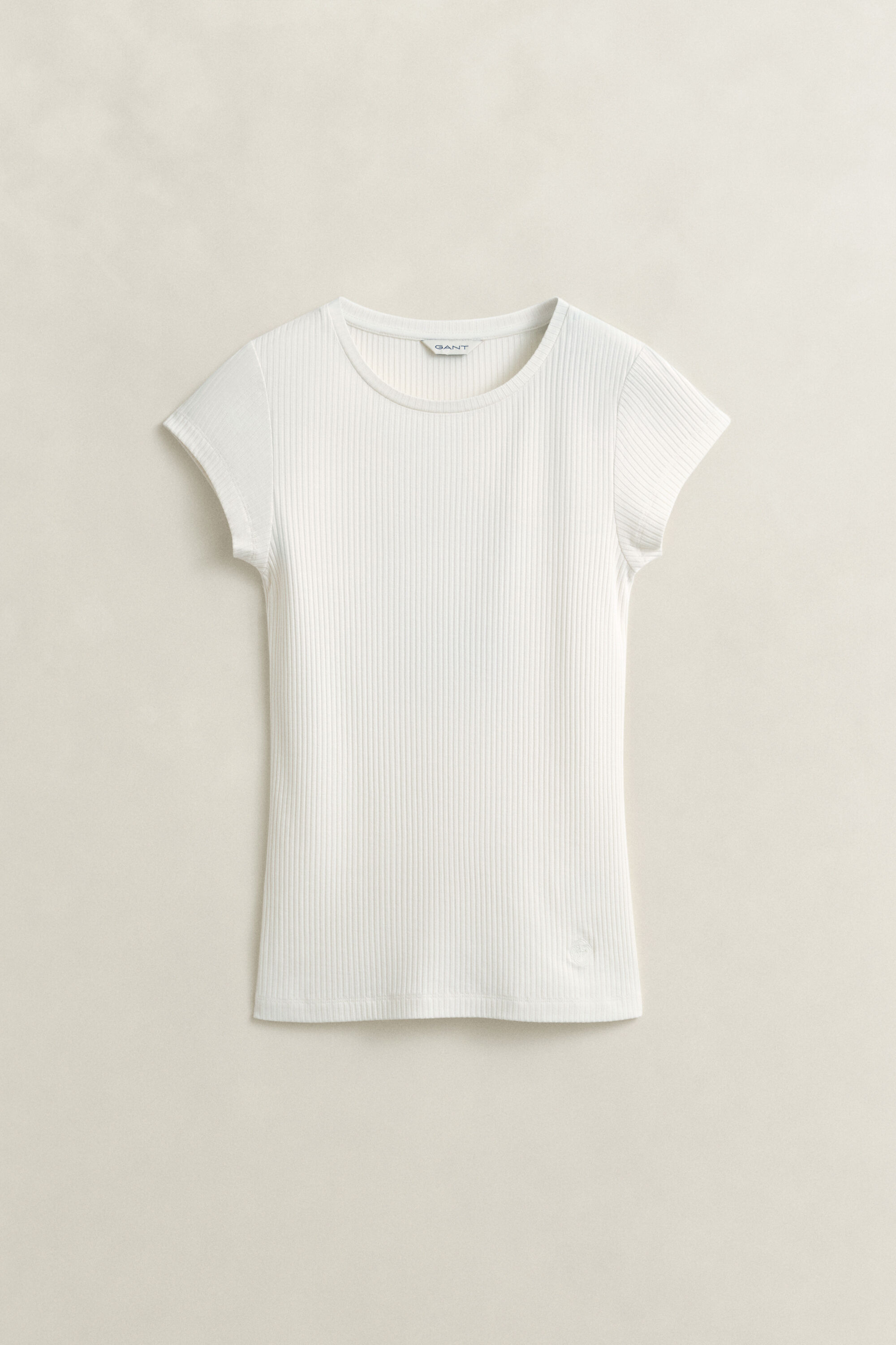 Nauwsluitend ribshirt