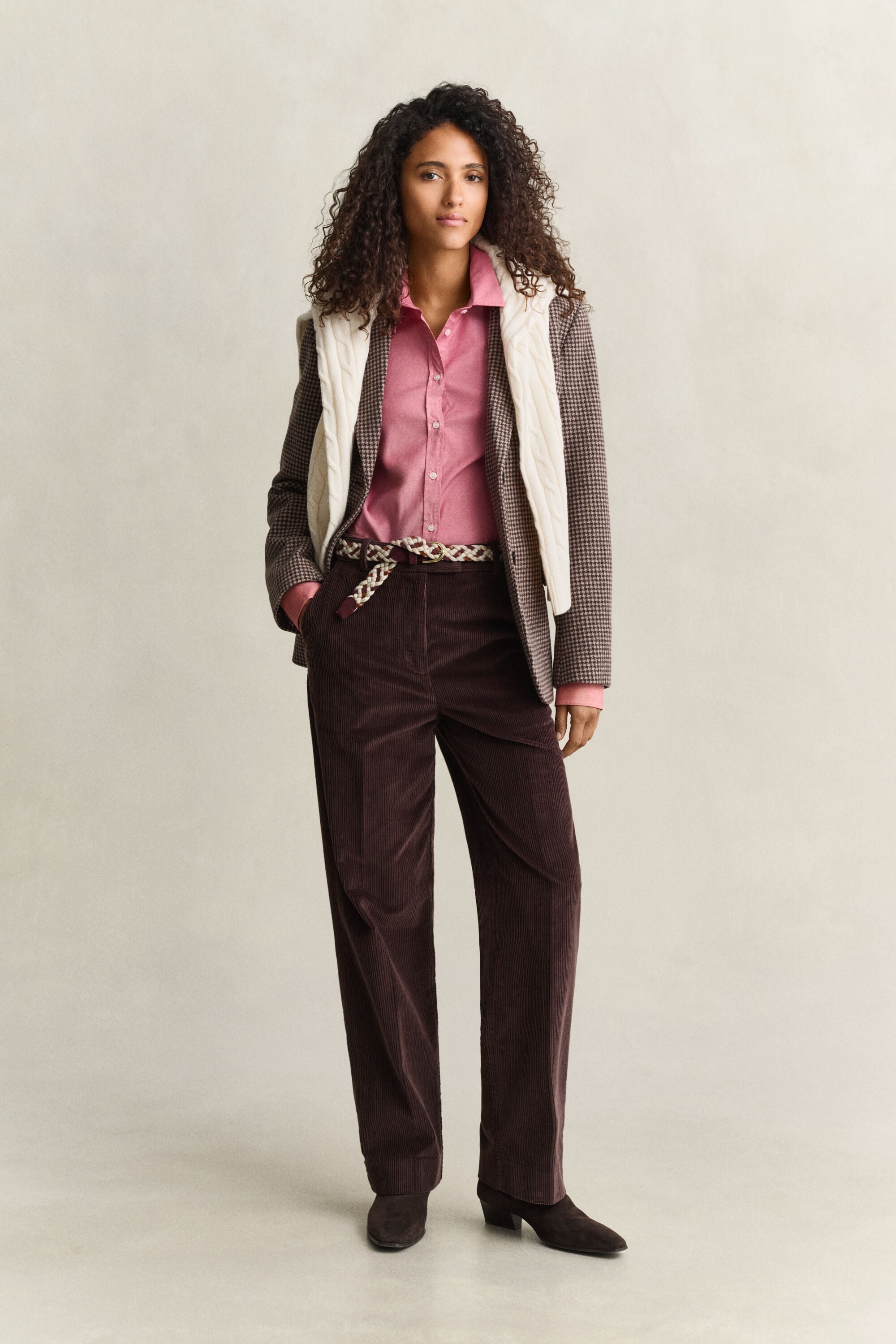 Classic Slim Oxford-hemd met stretch
