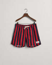 Classic Fit zwemshort met brede streep