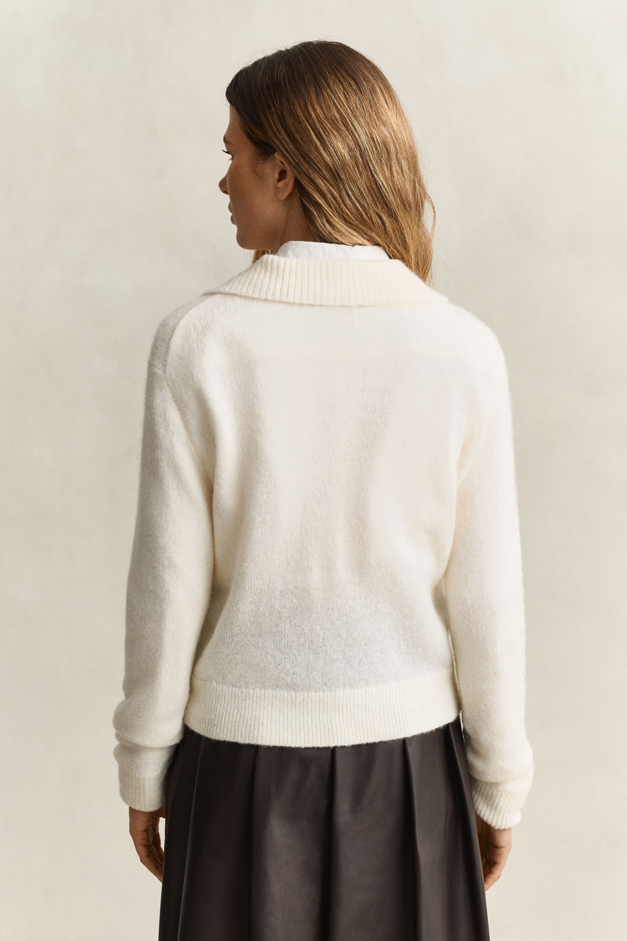 Pull col V Gant x Yale