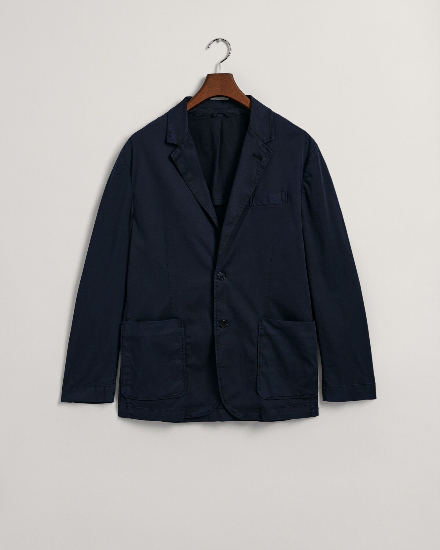 Kostuumblazer van katoen