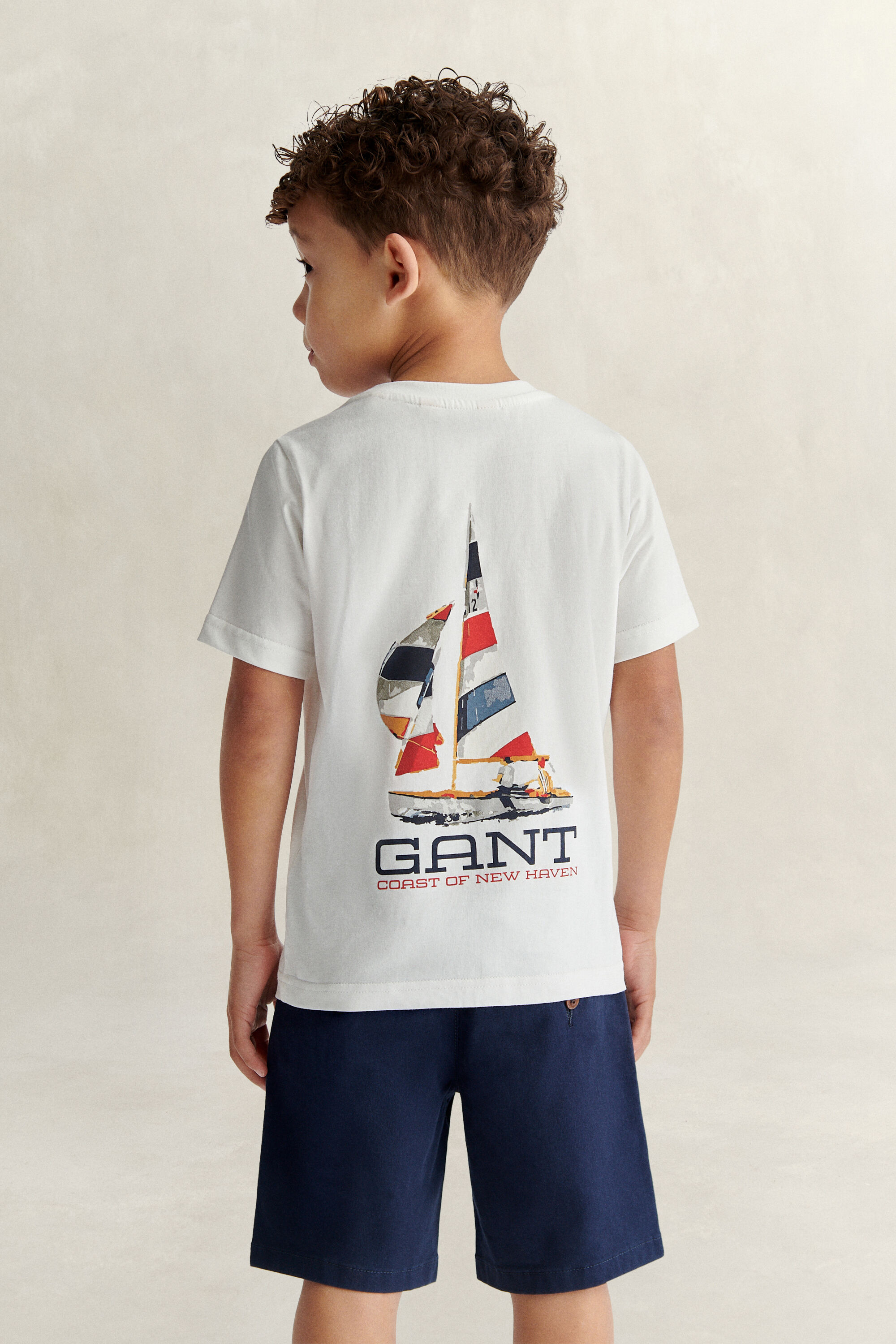T-shirt avec logo marin Garçon
