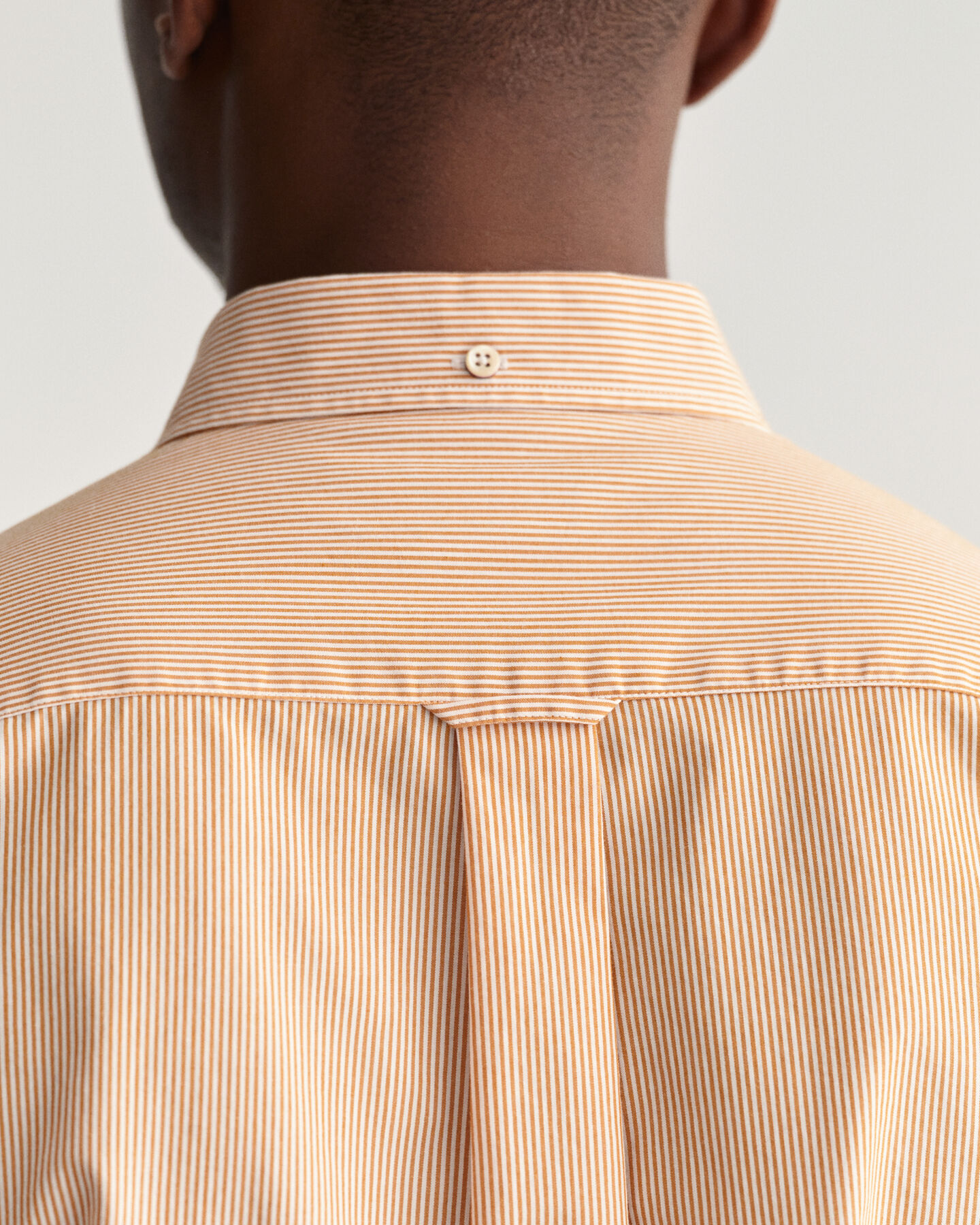 Regular Fit hemd met Bankerstreepje van poplin