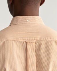 Regular Fit hemd met Bankerstreepje van poplin