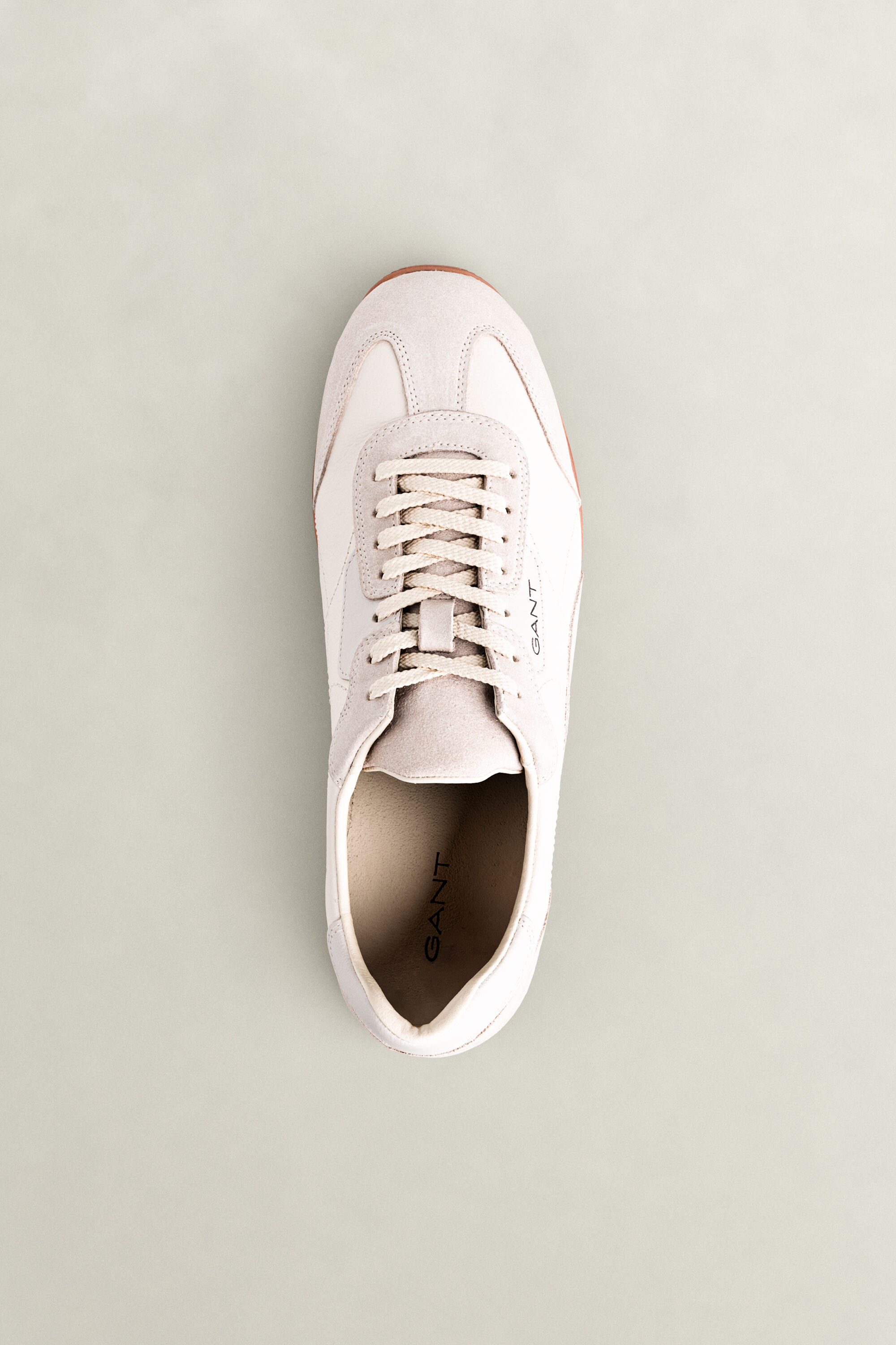 Baskets en cuir et daim Spearclub