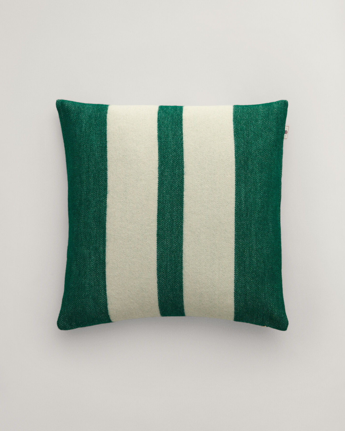 Wollen kussen met strepen