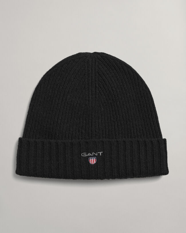 Wollen gevoerde beanie
