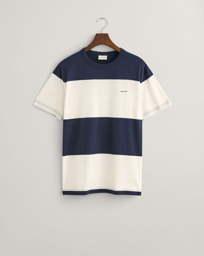 T-shirt à larges rayures