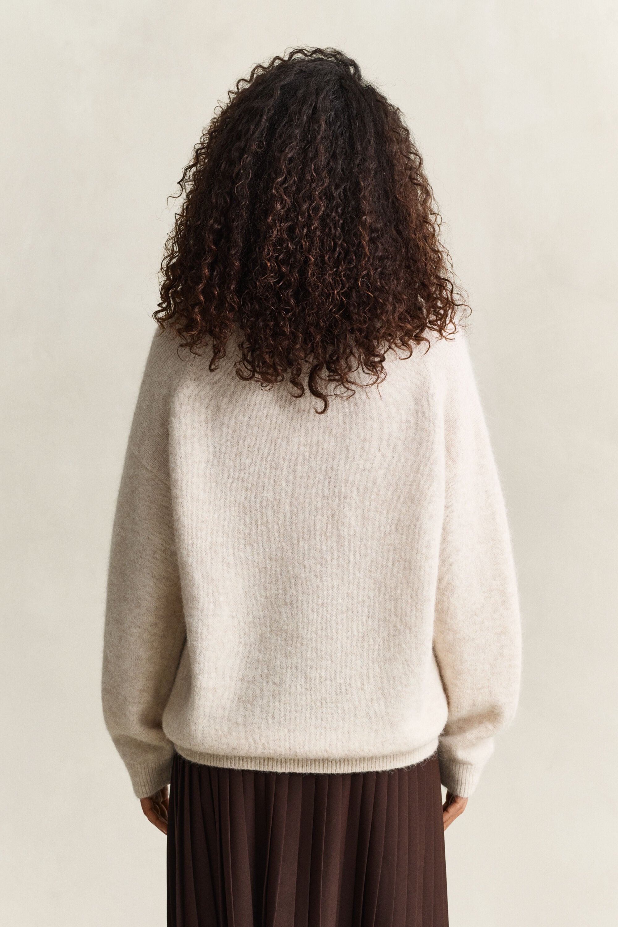 Pull en laine d’alpaga mélangée