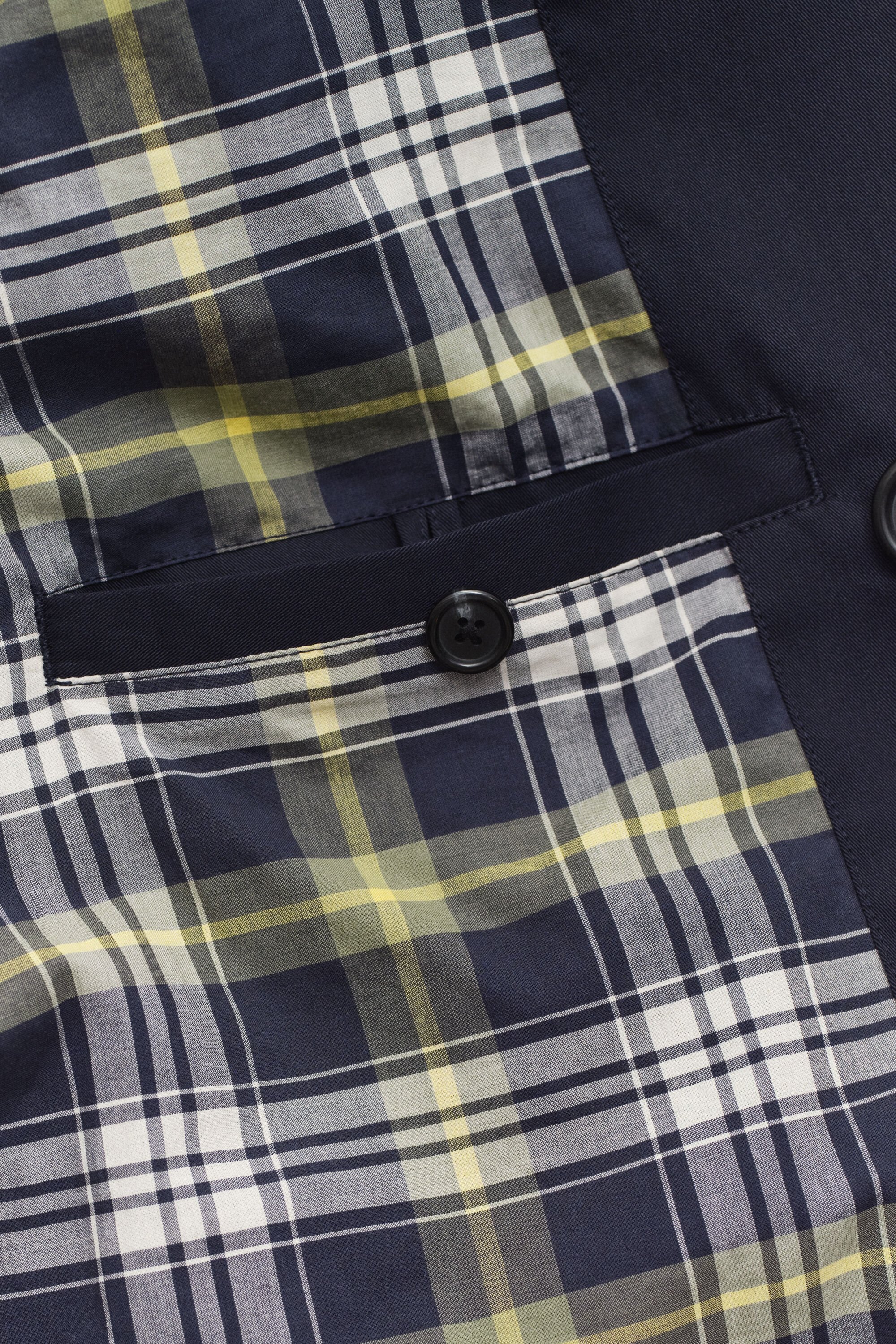 Trench-coat en coton mélangé