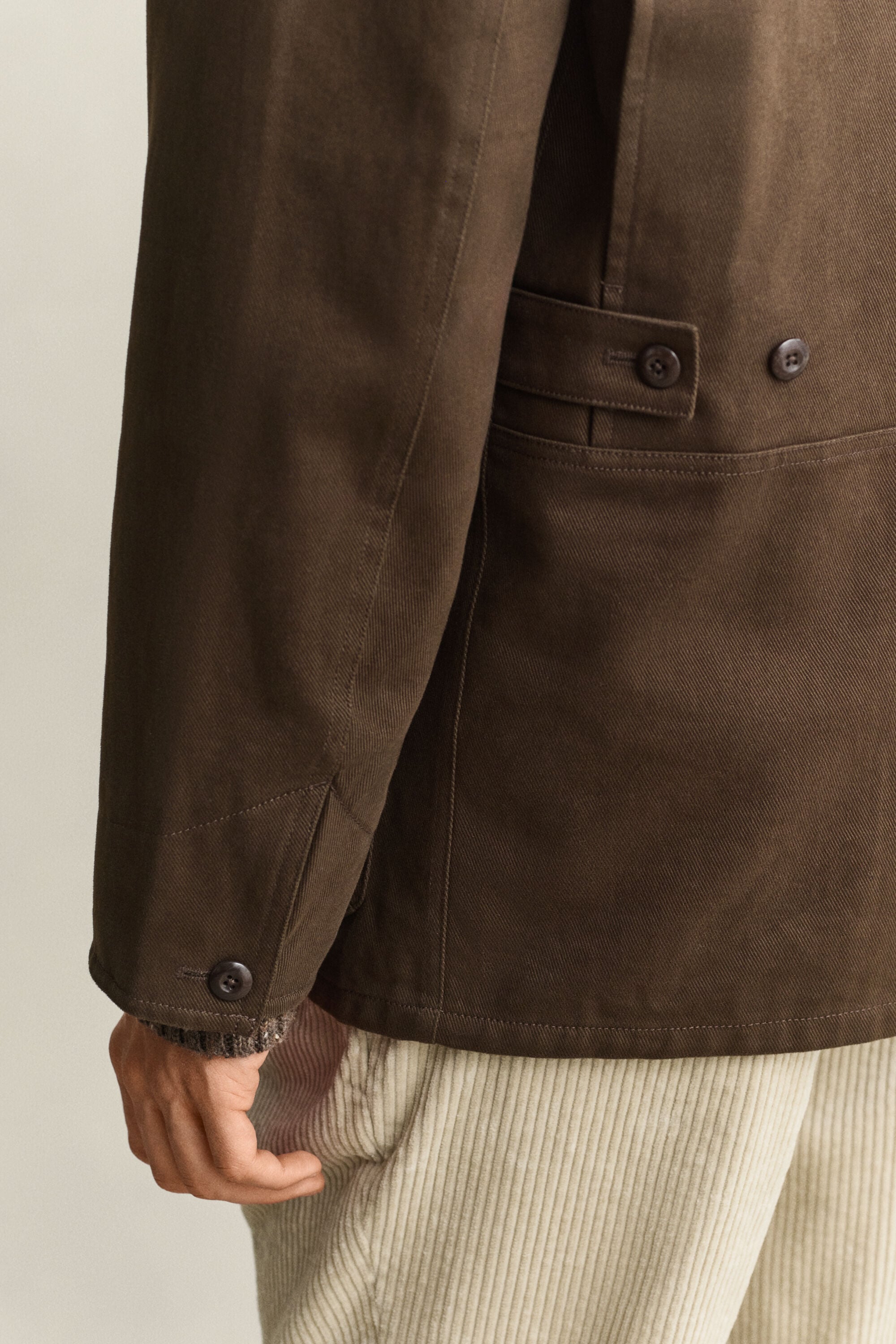 Veste Decker en moleskine