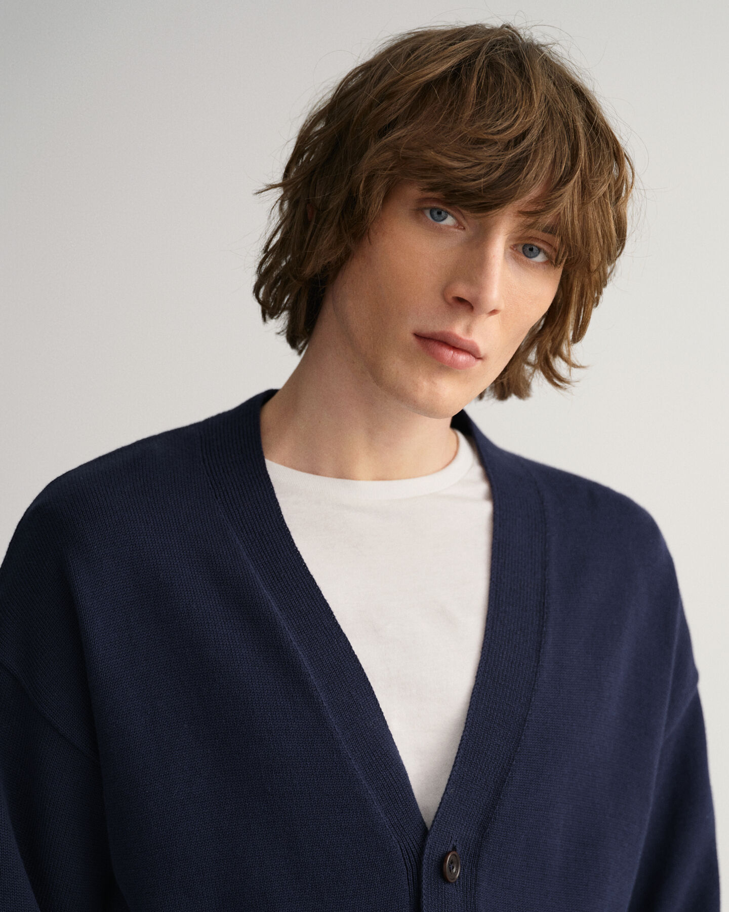 Cardigan en coton Supima