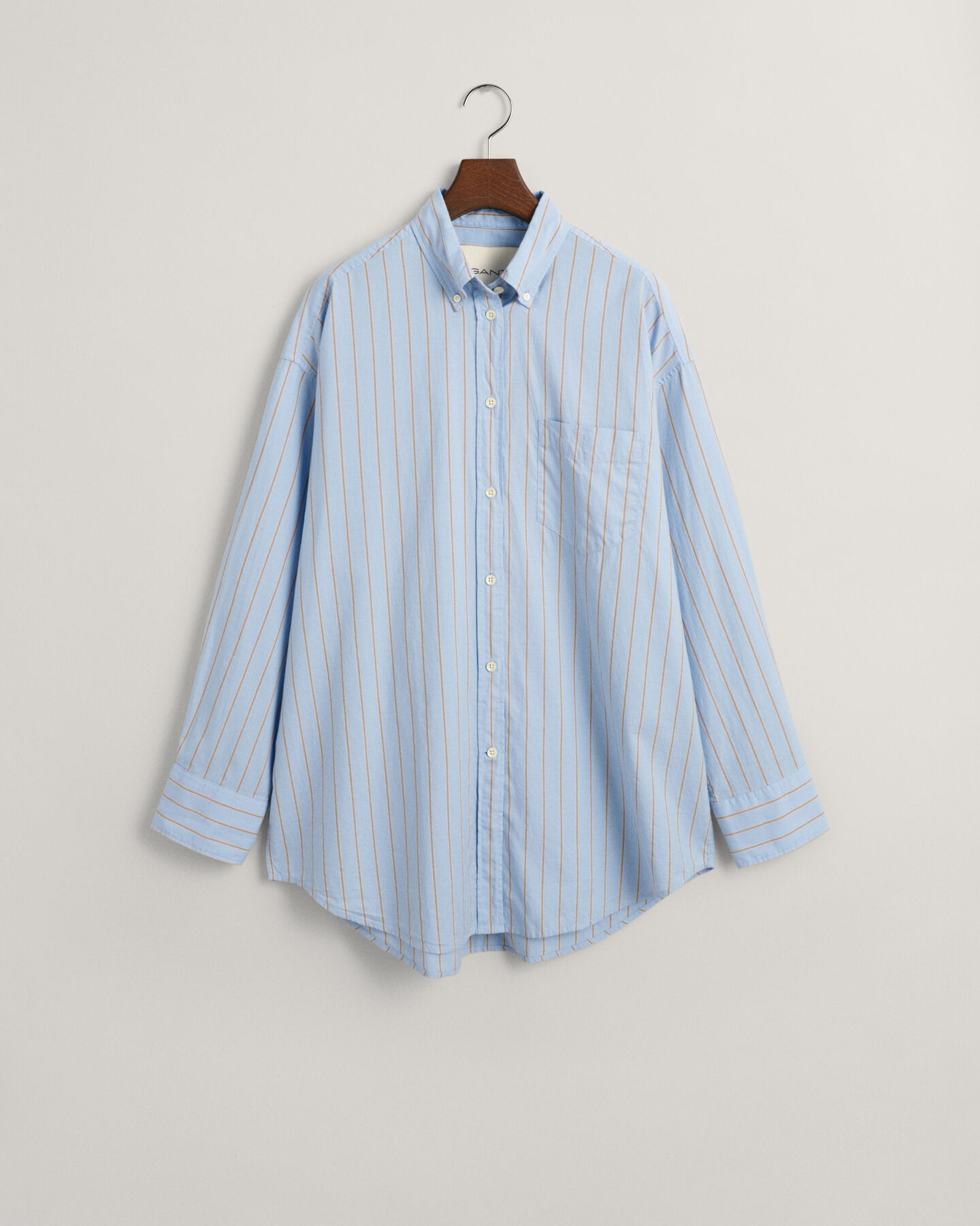 Chemise ultra-ample à rayures Luxury Oxford