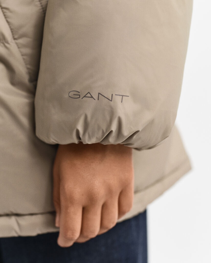 Doudoune mi-longue en duvet