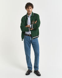 Regular Fit Classic hemd van poplin met kleine ruitjes