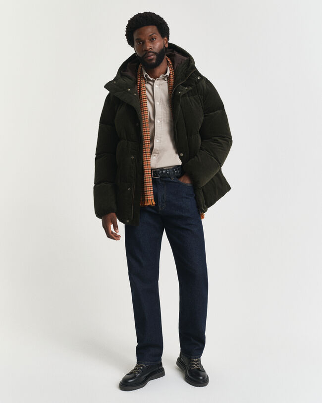 Regular Fit corduroy hemd